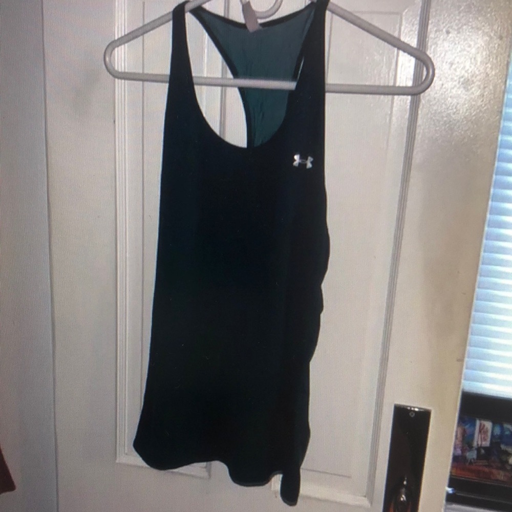 Under Armour Black Racerback Sleeveless Tank Top